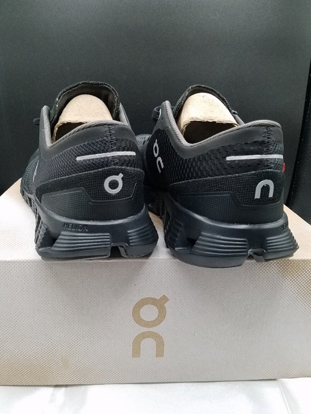 On Cloud X Black/Asphalt Running Shoes | Women's Size 9 | NIB - Picture 9 of 16